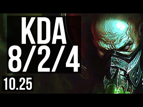 URGOT vs LUCIAN (TOP) | 2.2M mastery, 600+ games, Legendary, 8/2/4 | NA Diamond | v10.25