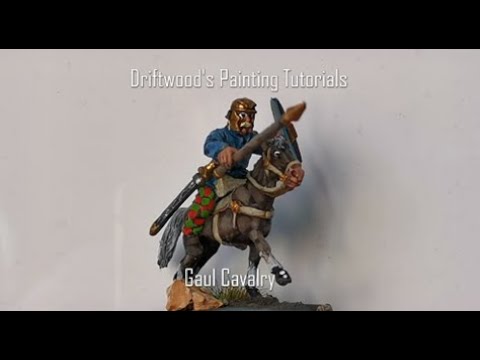 SPQR Painting Tutorials: Episode 2 - Gaul Horsemen