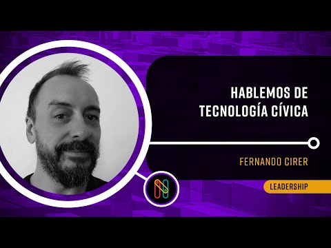 Hablemos de tecnología cívica