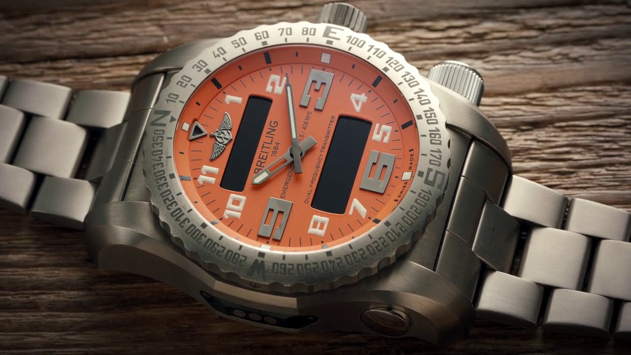 Breitling Emergency E76325 Video thumbnail