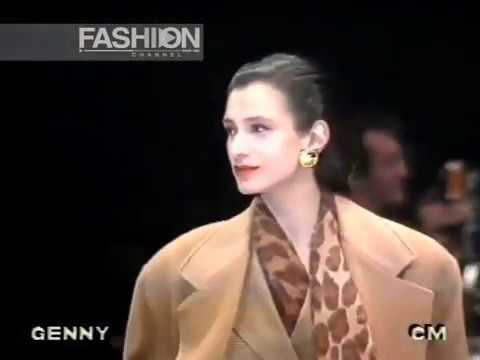 "Genny" Autumn Winter 1989 1990 Milan pret a porter women by Canale Moda