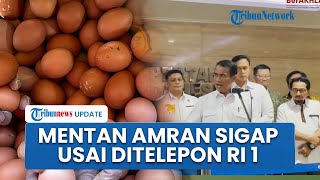 Mendadak Ditelepon Prabowo, Mentan Amran Langsung Gelar Rapat Bahas Telur: Rezeki Kita Semua