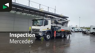 Mercedes-Benz Arocs 2636 6X4 24mtr Betonstar BST 24.14S-4ZR pump Big-Axle Auto betonpumpa | K&eacute;p 4 - Machineryline