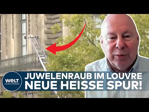 JUWELENRAUB IM LOUVRE: Hebebühne verrät Louvre-Räuber - Spur führt zu überfallenem Verkäufer!