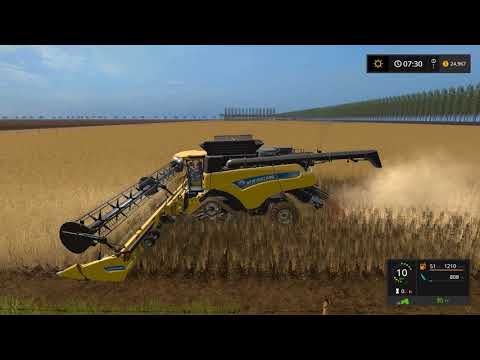 Broad Acres 8km Terrain Part 1 2018-06-07 Farming Simulator 17