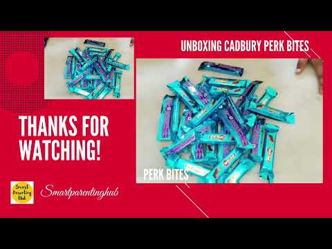 Unboxing Cadbury PERK BITES