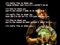 Z-Ro ft. Lil Flip - Thank You (lyrics on screen)