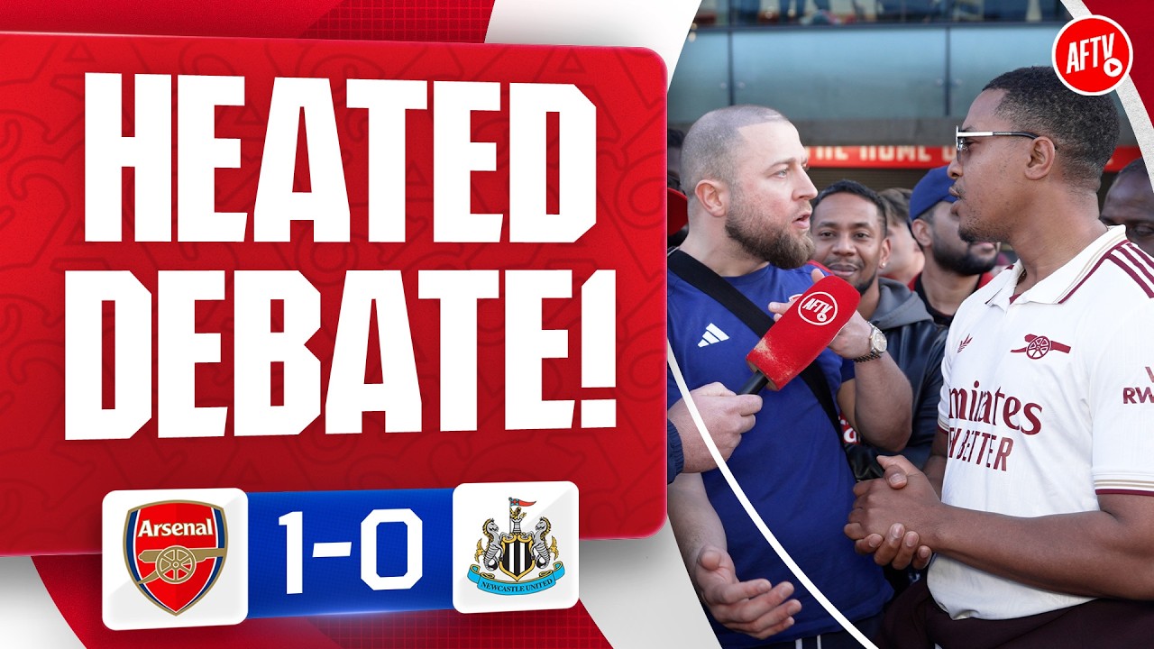 Heated Debate On League Title Watch This! @goonerztherapy | Arsenal 1-0 Newcastle