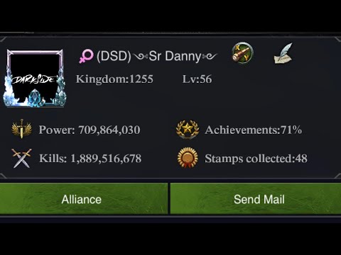 Clash of kings: kvk 1255 vs 970 - war against the Red Army