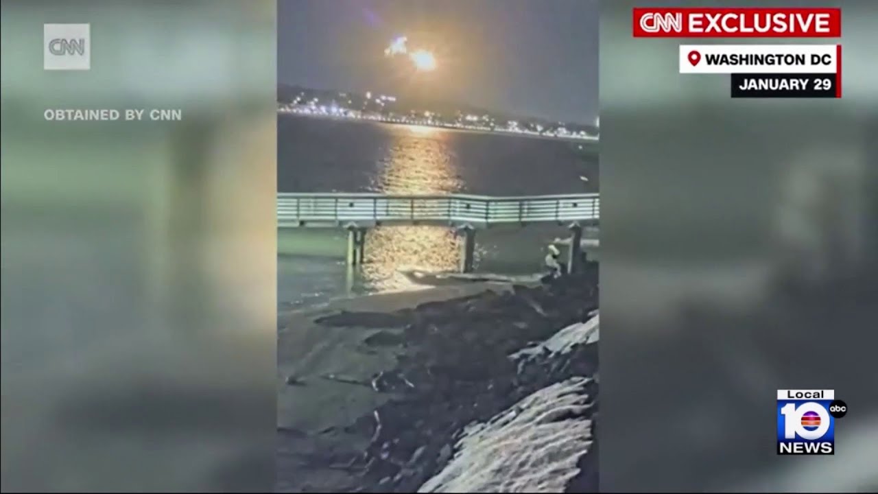 New video shows different angle of jet, helicopter collision near DC that killed 67