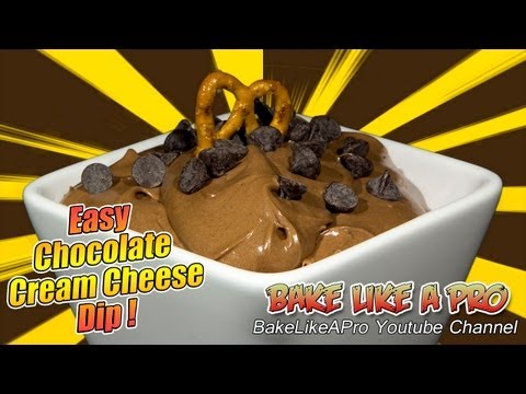 Easy Cream Cheese Dip recipe / Chocolate Fudge Dip Recipe