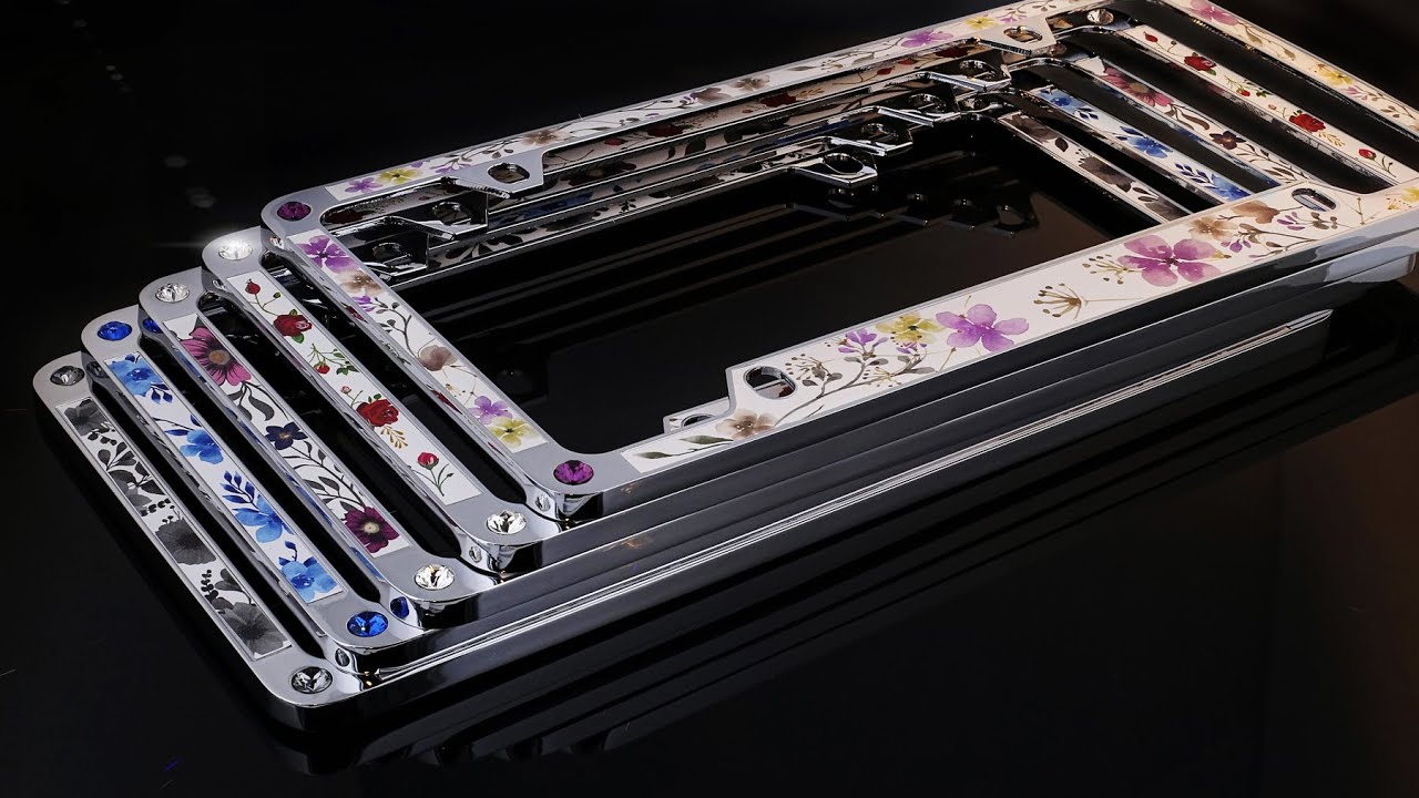 Floral Crystal Frames