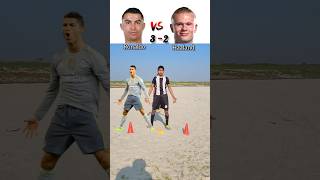 Ronaldo vs Haaland fans 🤔 #shorts #football #fans #youtube #viral #trending #video