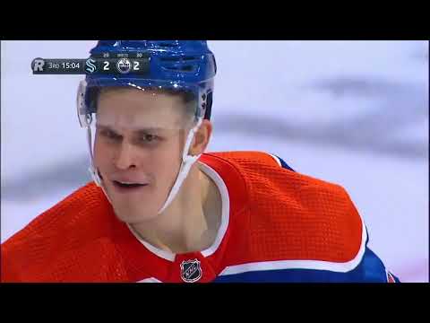 McDavid sets up Puljujärvi with a classic Connor McDavid pass