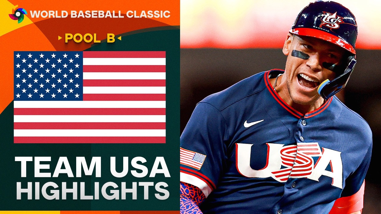 Team USA's TOP MOMENTS from World Baseball Classic Pool Play! 🇺🇸 (Ft. Judge, Skenes, and more!)