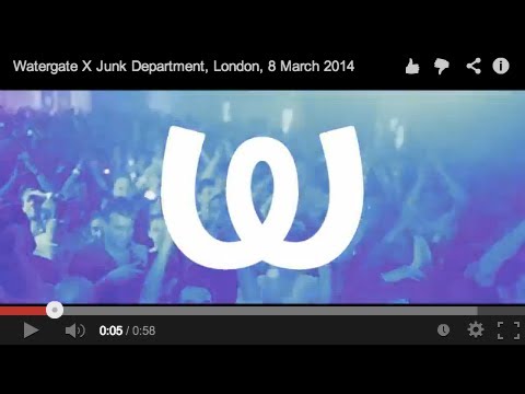 Watergate X Junk Department, London, 8 March 2014