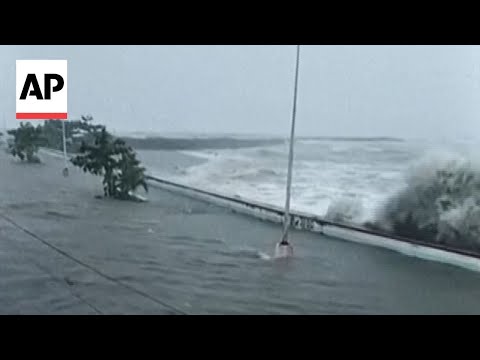 More than a million people evacuate as Super Typhoon Fung-wong threatens Philippines