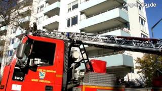 preview picture of video 'Feuerwehrübung LZ 2 (Rohvideo) - Siegen - 22.10.2011'