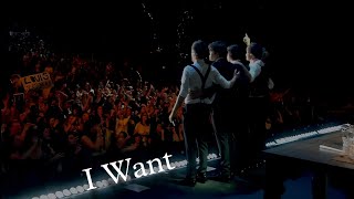 One Direction - I want || Live - Up all night tour 2012.