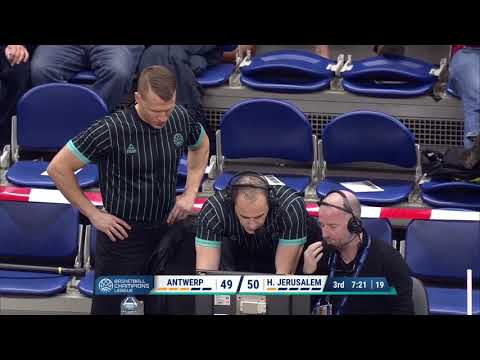 Tough Call 1: Telenet Giants Antwerp v Hapoel Bank Yahav Jerusalem – Screen and UF