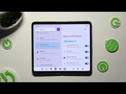 How to Manage App Notifications in GOOGLE Pixel Fold – Turn On / Off Notifications