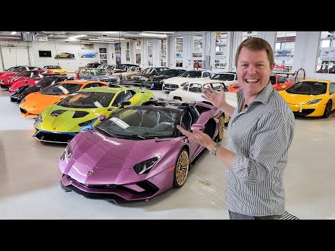 450 CARS! Exclusive FULL ACCESS Tour of the Audrain Collection