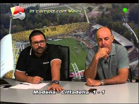 In campo con Maini 1.9.14 Modena Cittadella 1-1 prima giornata 2014715 Serie B