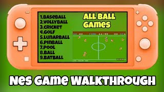 The Complete Lineup: All NES Ball Games Collection