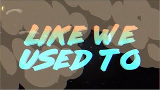 Javi Reina Feat. Max Landry - Like We Used To (Official Lyric Video)