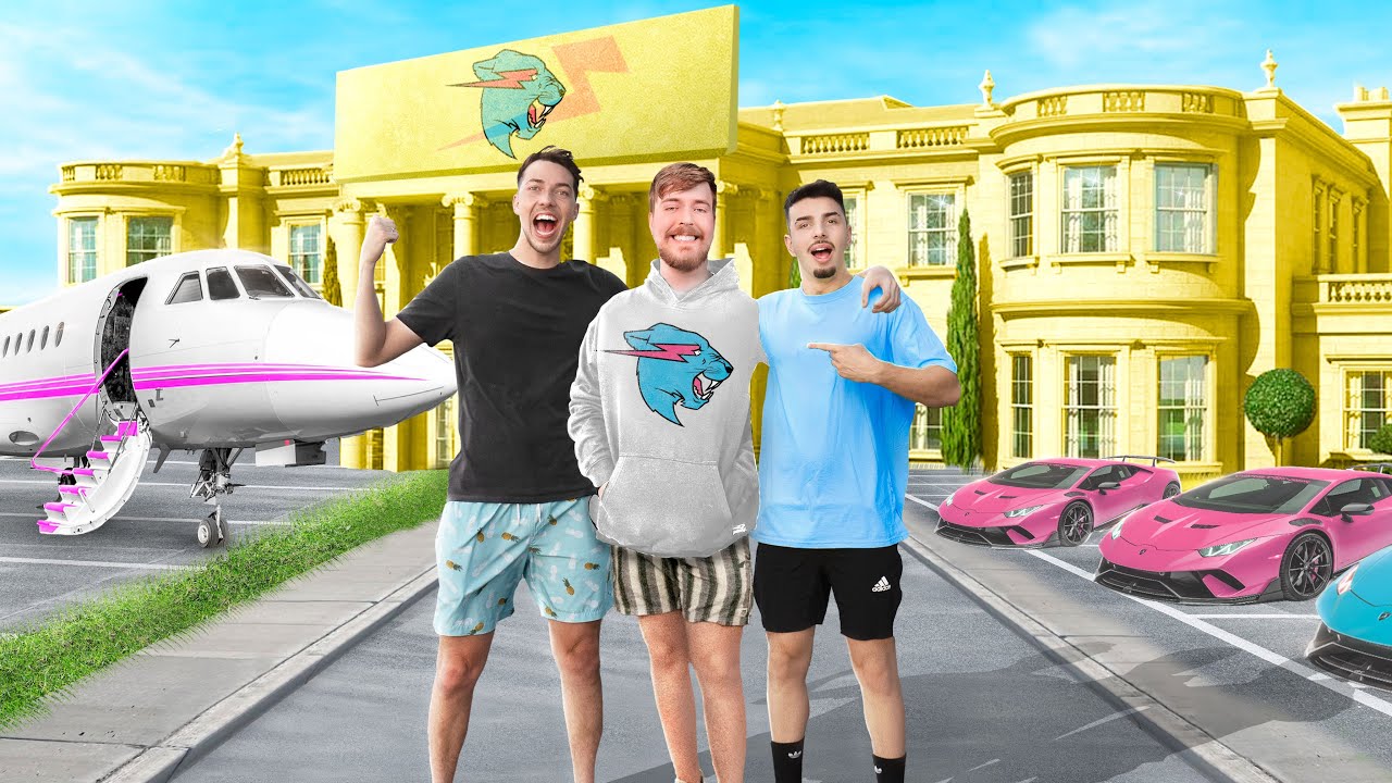 Fomos na Primeira Casa do MrBeast