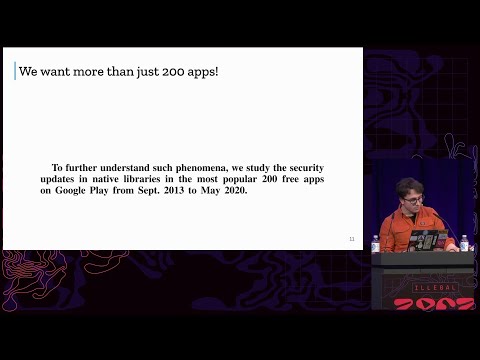 38C3 pol - Ultrawide archaeology on Android native libraries