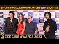 Zee Cine Awards 2023 Singing Sensation Rromeo Rajkumar Santoshi Namashi Amrin On Red Carpet