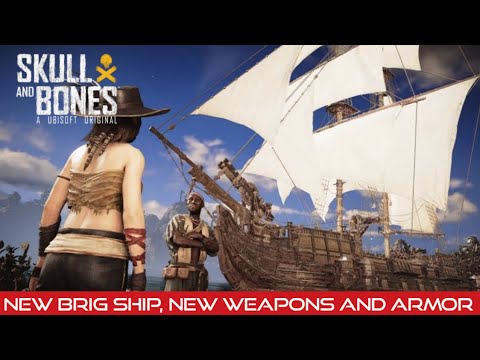 Skull and Bone Brig Build lvl 4. New ship is a beast
