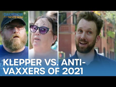 Jordan Klepper Tries Reasoning With Pro-Trump Anti-Vaxxer Who Has The Most Confounding Argument About Operation Warp Speed