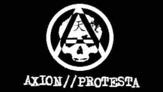 axion protesta - pelea como una mujer