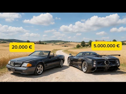 DE CE PAGANI FOLOSESTE UN MOTOR VECHI DE MERCEDES ??