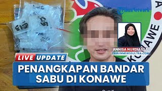 Pengedar Sabu Konawe Diringkus Polisi, 55 Sachet Siap Edar Disita Sebagai Barang Bukti
