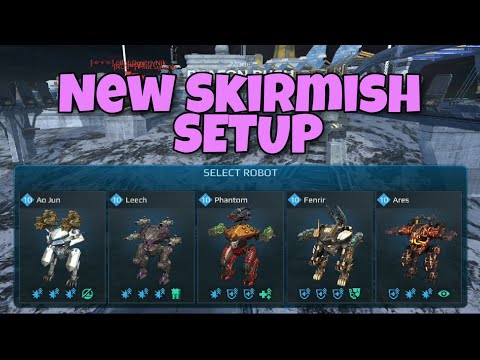 War Robots - New Skirmish Setup Gameplay _ Skirmish Mode Gameplay WAR ROBOTS