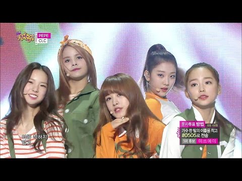 【TVPP】CLC - PEPE, 씨엘씨 - 페페 @ Show Music Core Live
