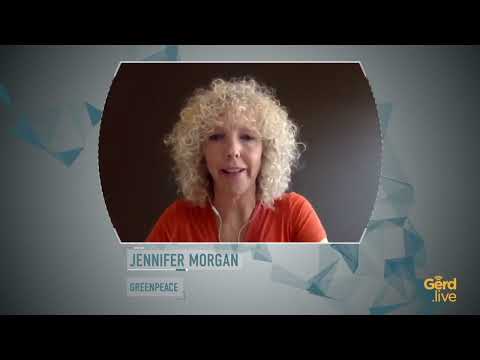 Jennifer Morgan, ex-Greenpeace CEO, now SecState & Climate Change Envoy for Germany, Interview 2020