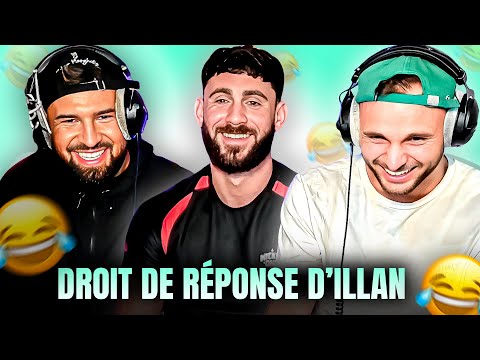 ILLAN right to reply, AD LAURENT replies, MATHIAS mocks, MEL is COOL!!