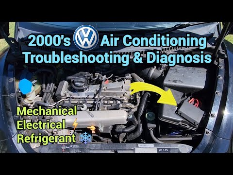 VW Air Conditioning Not Working? | How to Fix Volkswagen A/C & Diagnosis (2002 new beetle)