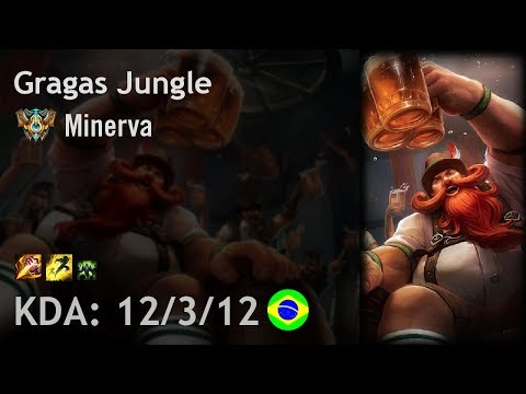 Gragas Jungle vs Kayn - Minerva - BR Challenger Patch 7.17