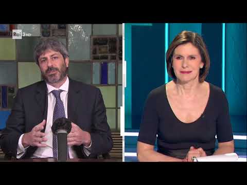 Roberto Fico ospite a Cartabianca Rai3 07/04/2020