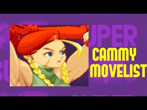 Super Street Fighter II: Turbo - Cammy Move List