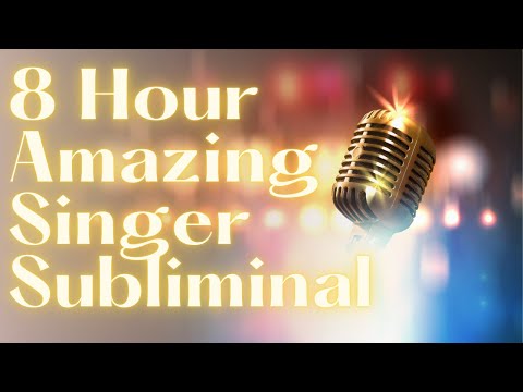 Sing With Confidence // Amazing Singer 8 hour Subliminal
