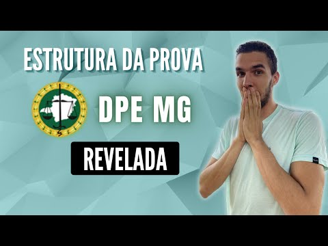 Como Será a Prova do DPE MG 2023