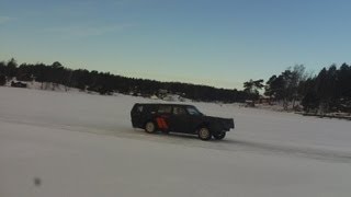 preview picture of video 'ice racing driving in stockholm sweden'