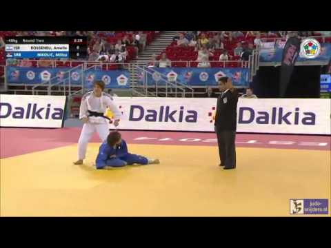 Judo 2014 Grand Prix Budapest: Rosseneu (ISR) - Nikolic (SRB) [-48kg]