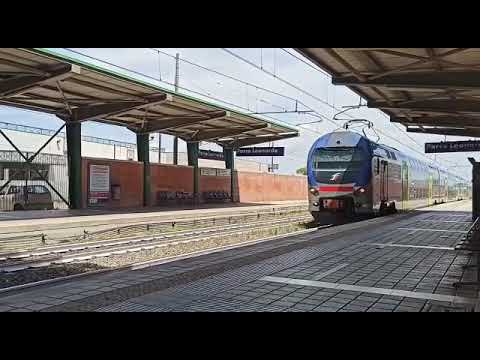 Arrivo del treno Taf -Parco Leonardo